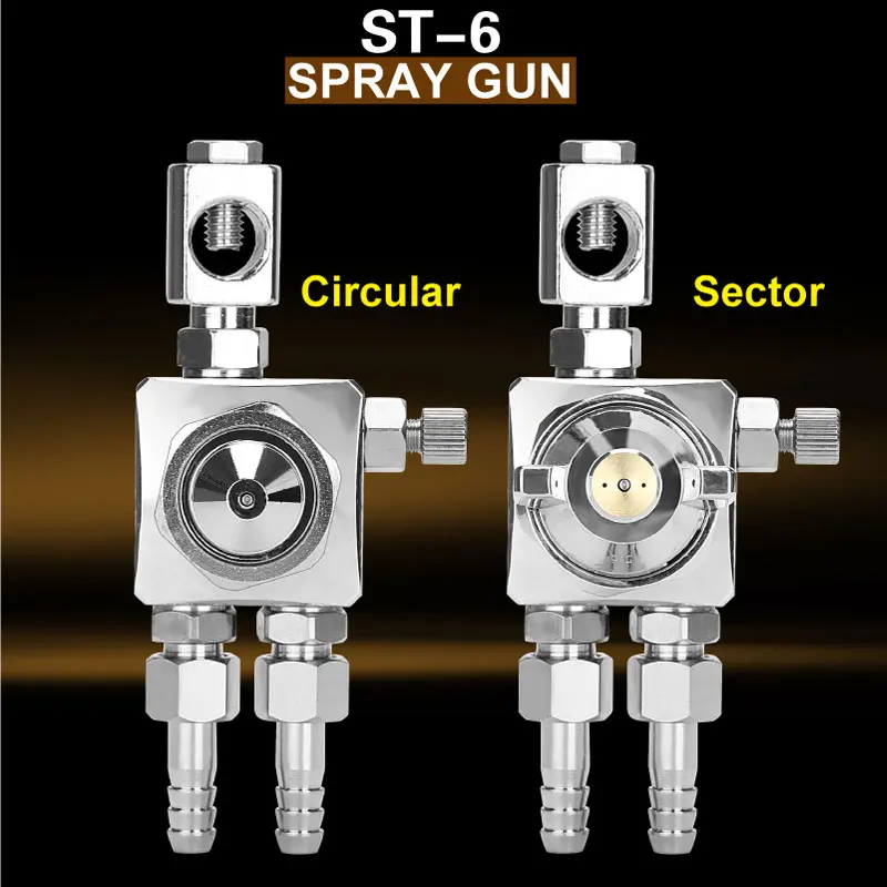 Japan mini automatic spray gun ST-5 ST-5R 0.5mm 1.0mm 1.3mm 2.0mm nozzle size to choose round and fan pattern