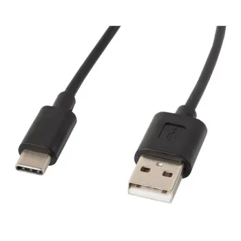 

Cable usb macho a usb tipo-c macho lanberg ca-usbo-10cc-0018-bk - negro - 1.8 metros
