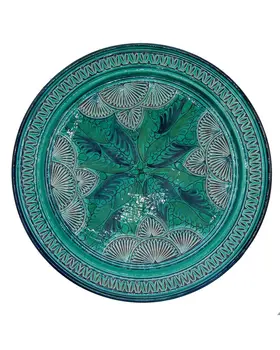 

Plate centerpiece ceramic wall decorative range Arabic MOROCCO 0506191244