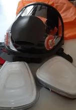 Respirador de cara completa antiniebla, mascarilla de Gas para pintura Industrial, mascarilla para fumigación, seguridad, filtro de trabajo, protección de formaldehído