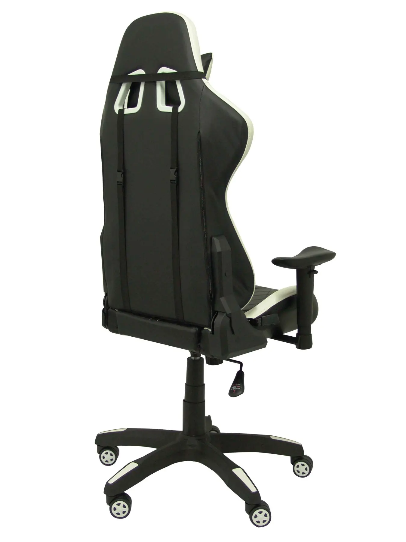  Gaming chair with mechanism rocker adjustable height and arms dimmable included-Seat and backrest c