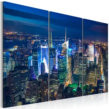 

Table-Aerial view of the New York City-60x40