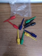 Clip-Grabber Probe Multimeter-Part Test-Clip Electrical-Testing-Hook 5-Color Round Smt/smd