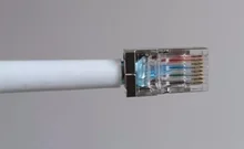 Connector Ethernet-Cable-Head-Plug Network 8P8C RJ Cat Zoerax Gold-Plated 6-Crimp Modular