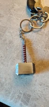 LLavero de Metal con forma de martillo de Thor para hombre y mujer, accesorios para seguidores de películas, 2021
