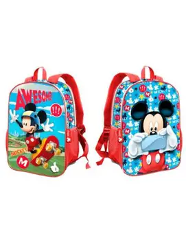 

BACKPACK MICKEY MOUSE DISNEY DOUBLE DESIGN 32 CM.