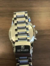 REWARD Men Watches Business Waterproof Stainless Steel Quartz Watch for Men Sport Wrist
