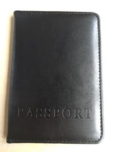 Fundas de pasaporte de cuero PU Casual accesorios de viaje ID Bank bolsa de tarjeta de crédito hombres mujeres pasaporte de moda pasaporte de cuero