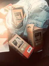 8Rolls Pet Dog Poop Bags Eco Friendly Biodegradable Cat Travel Waste Bag GXMA