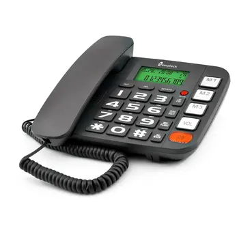 

Telefono Fisso Casa D201 - Vivavoce Interno e Tasto Rapido di Chiamata - Easyteck