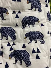 2 lados algodón cojín de cochecito de bebé de la almohadilla del asiento infantil Prin almohadilla de pañal cambio Mat almohadilla del asiento para Unisex cochecito accesorios para cochecito