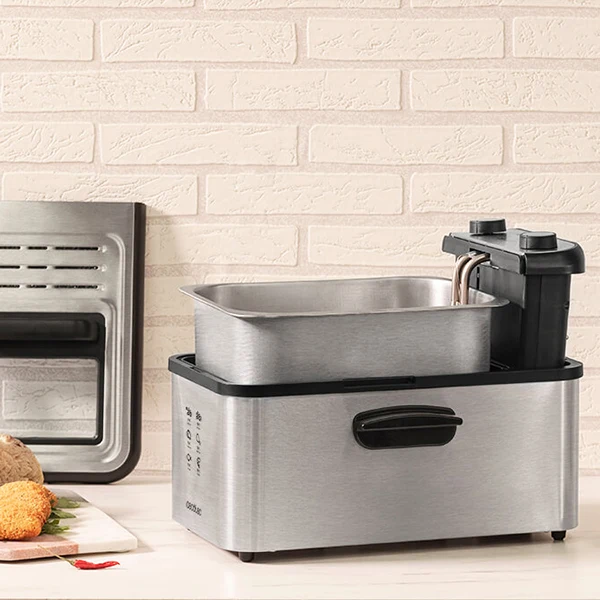 Фритюрница Cecotec CleanFry Infinity 3000 3 л 2400 Вт нержавеющая сталь