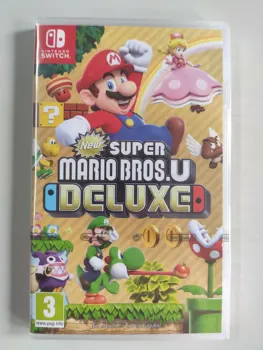 

New Super Mario Bros U Deluxe-Nintendo Switch-posted, sealed-Videogames-PAL Spain