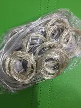 Christmas-Decorations Light Ornament Garland Curtain-String Flash-Fairy Happy Home-Room