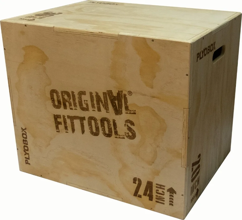 Платформа плиобокс для запрыгивания (плиометрическая) Original FitTools FT PLYO1 светло