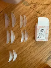 Varillas de pestaña de silicona almohadilla permanente DIY