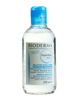 

Micellar hydrabio h2o 250 ml bioderma solution cleanses, demaquilla and hydrates, both for the face for eyes