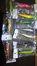 Lures Floating Wobbler Tackle Minnow Fishing-Lure Treble-Hooks Hard-Bait Bass Artificial