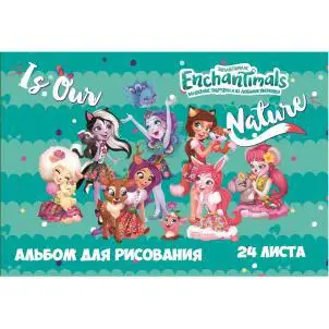 

Album for drawing enchantimals, 24 sheets Centrum 90010