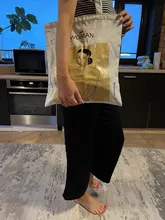 Youda-Bolso de lona sencillo para mujer, bolsa de mano Original, elegante, a la moda, para hombro, de compras, informal, para chicas