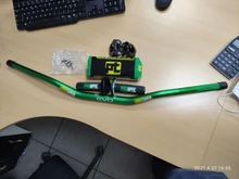 Pit Pro Racing-Conjunto de manillar PRO para motocicleta, empuñaduras, protectores, abrazaderas y manillar de 1-1/8, 28,5mm, para moto Dirt Bike CNC