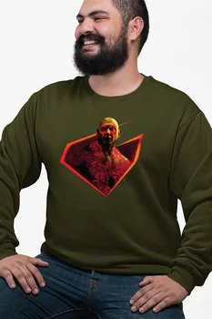 

Angemiel Wear Exterminator Drax Green Men 'S Sweatshirt