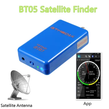 

GTmedia BT 05 Finder Mini Bluetooth Satellite Finder Meter with Android IOS App For DVB S2 Satellite TV Receivers Satfinder