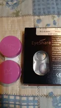 EYESHARE-1 par (2 uds) de lentes de Color de cristal Natural, para cosméticos para ojos, lentillas de contacto
