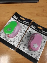 Perforadora de papel para álbum de recortes, 1,5 cm, con impresión artesanal, bricolaje, perforadora de espuma y papel Eva, Clip para fotos