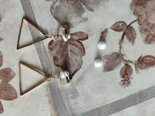 Aretes geométricos de Metal sin agujero, Clips para las orejas redondos/triangulares/cuadrados/hexagonales/pentagrama, pendientes sin Piercing CE209