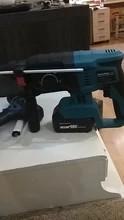 Hammer-Drill Electric-Hammer Cordless Battery--Case Rechargeable Rotary 18V Without