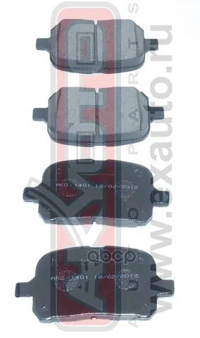 Колодки Тормозные Дисковые Передние AKYOTO арт. AKD-1401