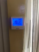 Aa-Battery Gas-Boiler Hand-Controller Temperature Digital Electric Wireless Programmable