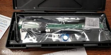 FUJIWARA-Calibrador digital de acero inoxidable Vernier, de 0 a 150mm, 1/64 fracción/MM/pulgada, LCD, resistente al agua, IP54