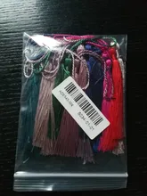 30 unidades/lote de cuerda colgante de 70mm con flecos y borlas de seda, colgante para pendientes, collares, fabricación de joyas, suministros de accesorios