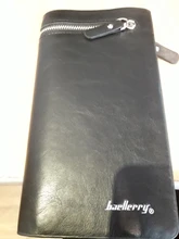 Bolso de mano para Hombre, Billetera larga, tarjetero, de cuero