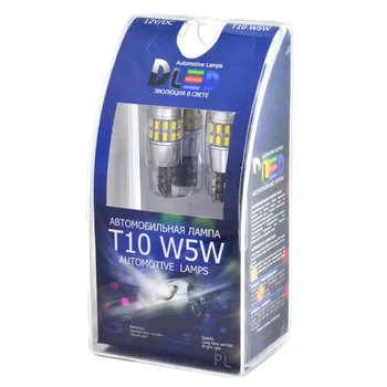 

1pcs LED Car Lamp T10 - W5W - 30 SMD 3014 (with a trick)