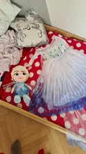 Snow Girls Dress Princess Costume Halloween Carnival Children Dress up Kids Dresses 