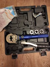 Herramienta hidráulica para prensado, fontanería, tubería Pex, de cero inoxidable y cobre, TH,U,V,M,VUS,VAU