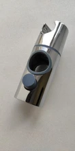 Barra deslizante de plástico ABS para ducha, soporte de abrazadera ajustable de 22/24/25mm, accesorios de baño universales de repuesto