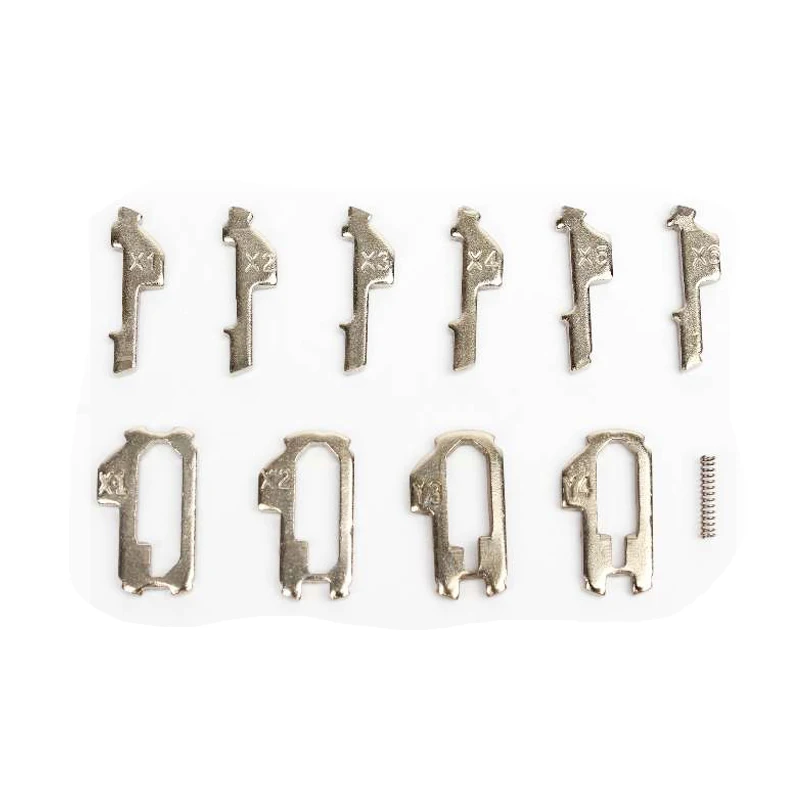 Car Lock Plate For HONDA HON66 Lock 380pcs/lot Reed Auto Lock Repair Accessories Kits ( NO1-6 Each 50pcs NO1-4 Each 20pcs )