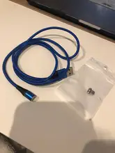 Cable USB magnético 5A para iPhone, Samsung, Xiaomi, Huawei, Micro USB tipo C de carga rápida, Cable de carga de datos, Cable USB C para teléfono móvil