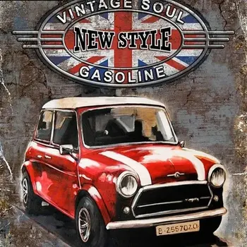 

Red car diamond painting