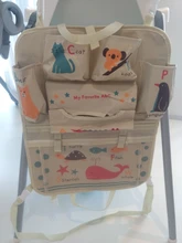 Coche de bebé de dibujos animados de asiento de seguridad colgar bolsa coche-estilo de producto orden bebé Interior Protector de asiento trasero