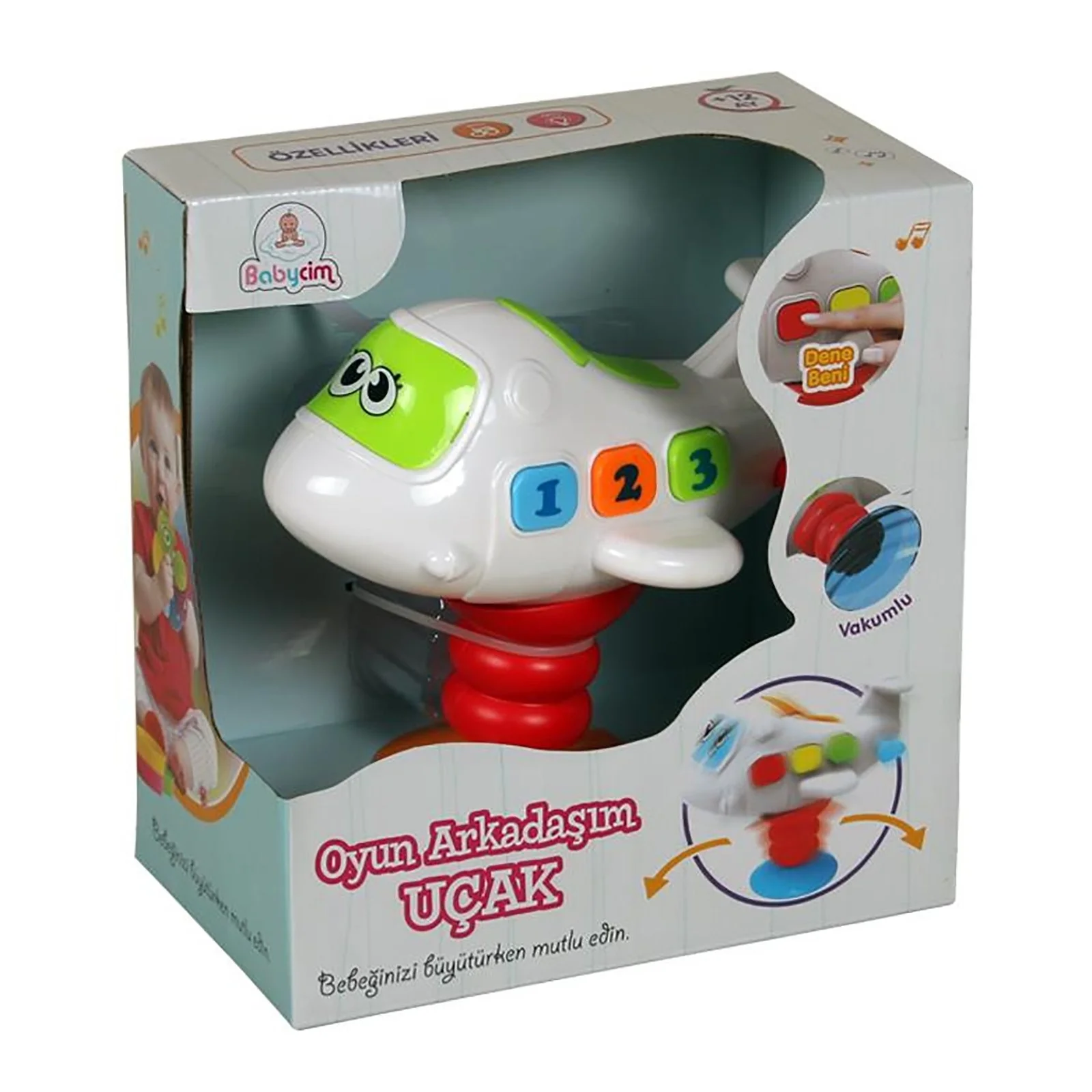 Ebebek Birlik Oyuncak My Food and Game Friend Little Plane 12 M +| |