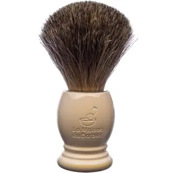 

Badger House Barber-ABS Handle-Pearl White