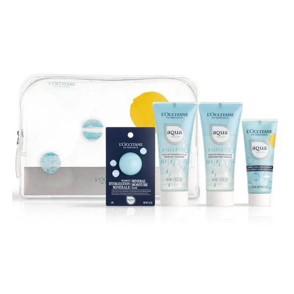 Набор женской косметики Aqua rеotier L'occitane(4 шт