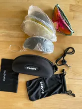 Kapvoe ciclismo gafas de sol Mtb polarizadas gafas de ciclismo bicicleta gafas de bicicleta para montaña las mujeres de los hombres gafas de ciclismo