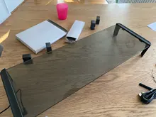 Laptop-Stand Desk-Riser Monitor Notebook Usb-Hub Fast-Charger Desktop Space-Bar 4ports