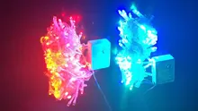Decoration Led-String-Lights Wedding-Garland Party Holiday Outdoor 100M 20M 50M 30M Christmas